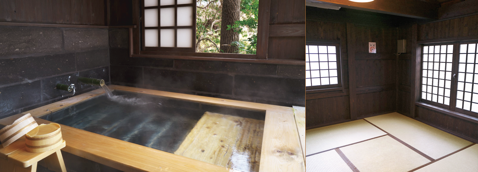 凪の湯ひのき内湯